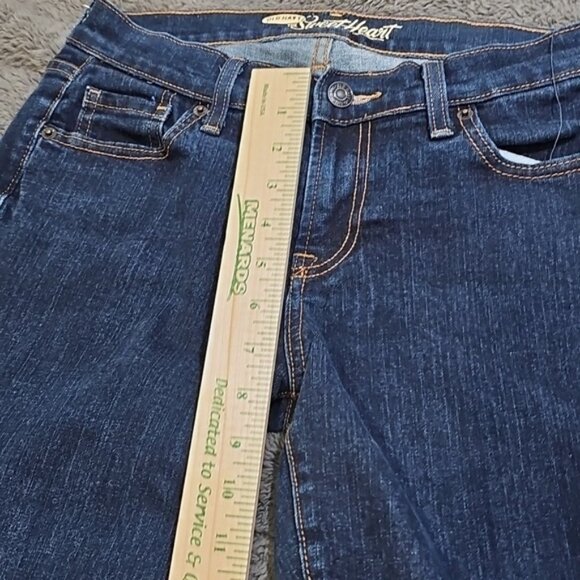 Old Navy the Sweetheart Dark Wash Stretch Jeans Size 4 Short - Picture 9 of 9